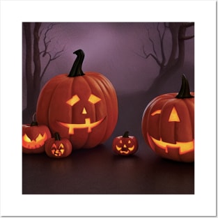 Jack-O-Lanterns Posters and Art